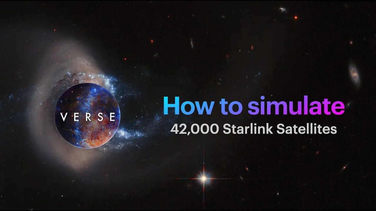 How to simulate 42,000 Starlinks | Live Stream Mar 28, 2021