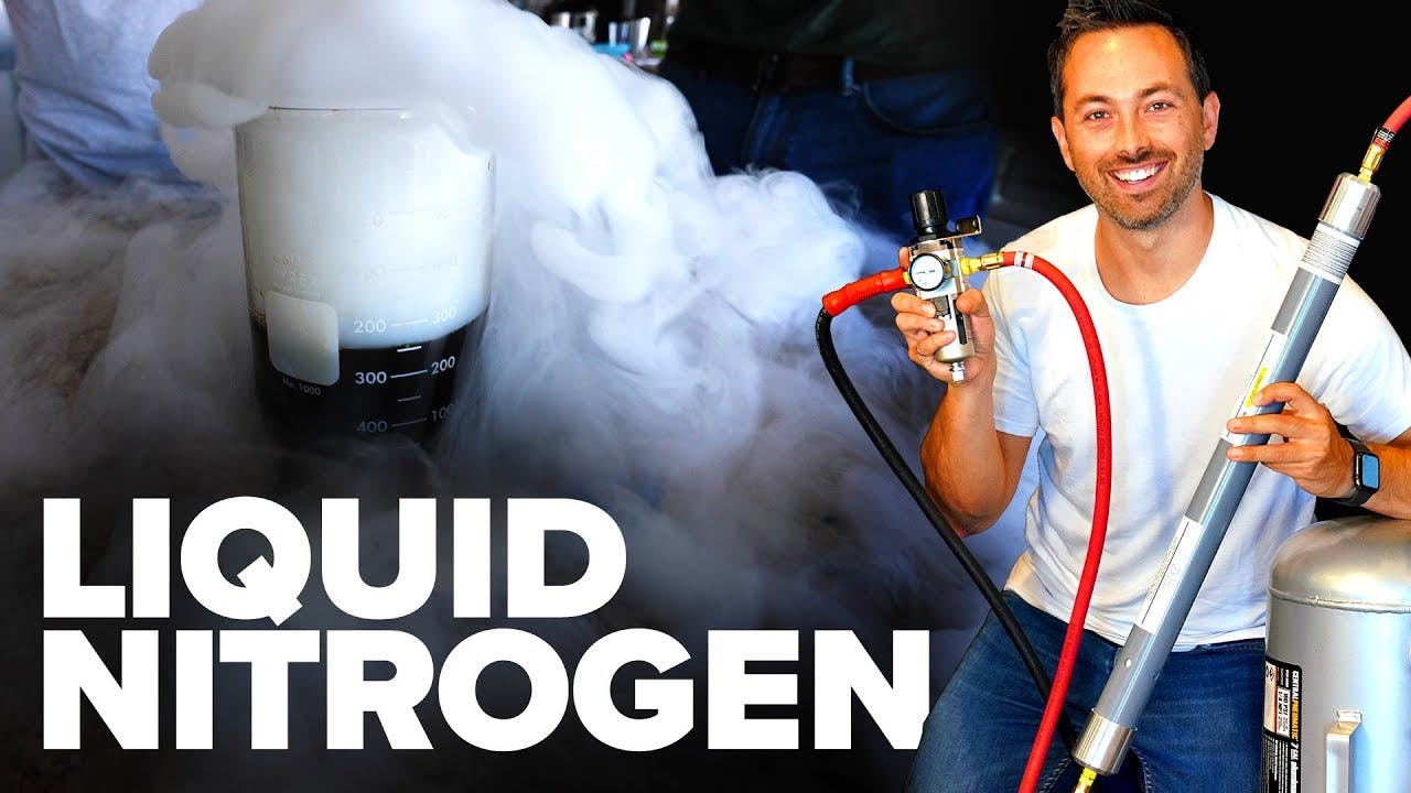 Making Liquid Nitrogen from Scratch! Aug 16, 2019